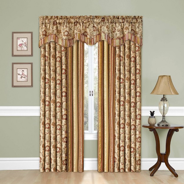 Navarra Floral Window Valance Traditions By Waverly