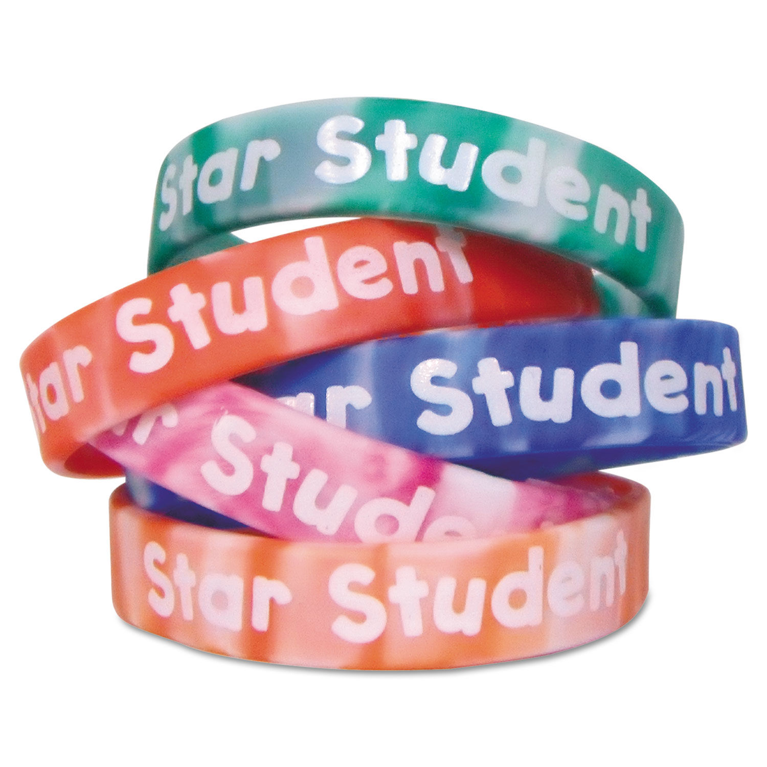 Two-Toned Star Student Wristbands by Teacher Created Resources TCR6572