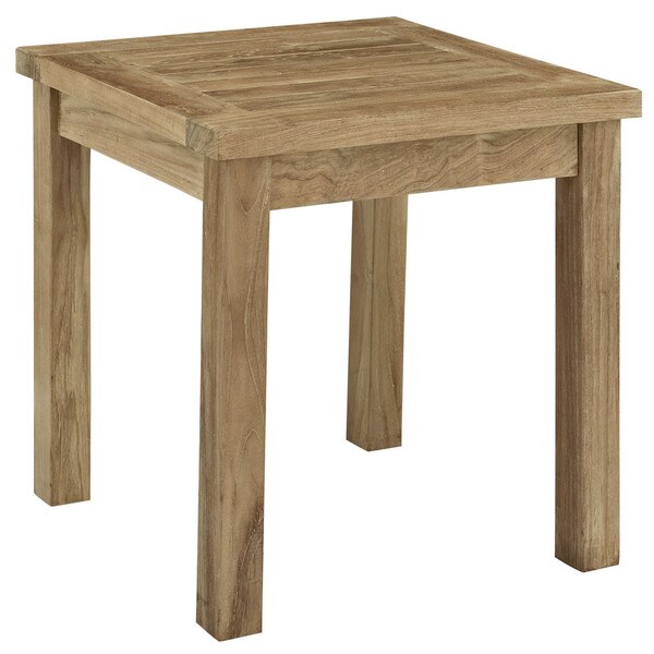 Pocasset Outdoor Teak Side Table by Havenside Home