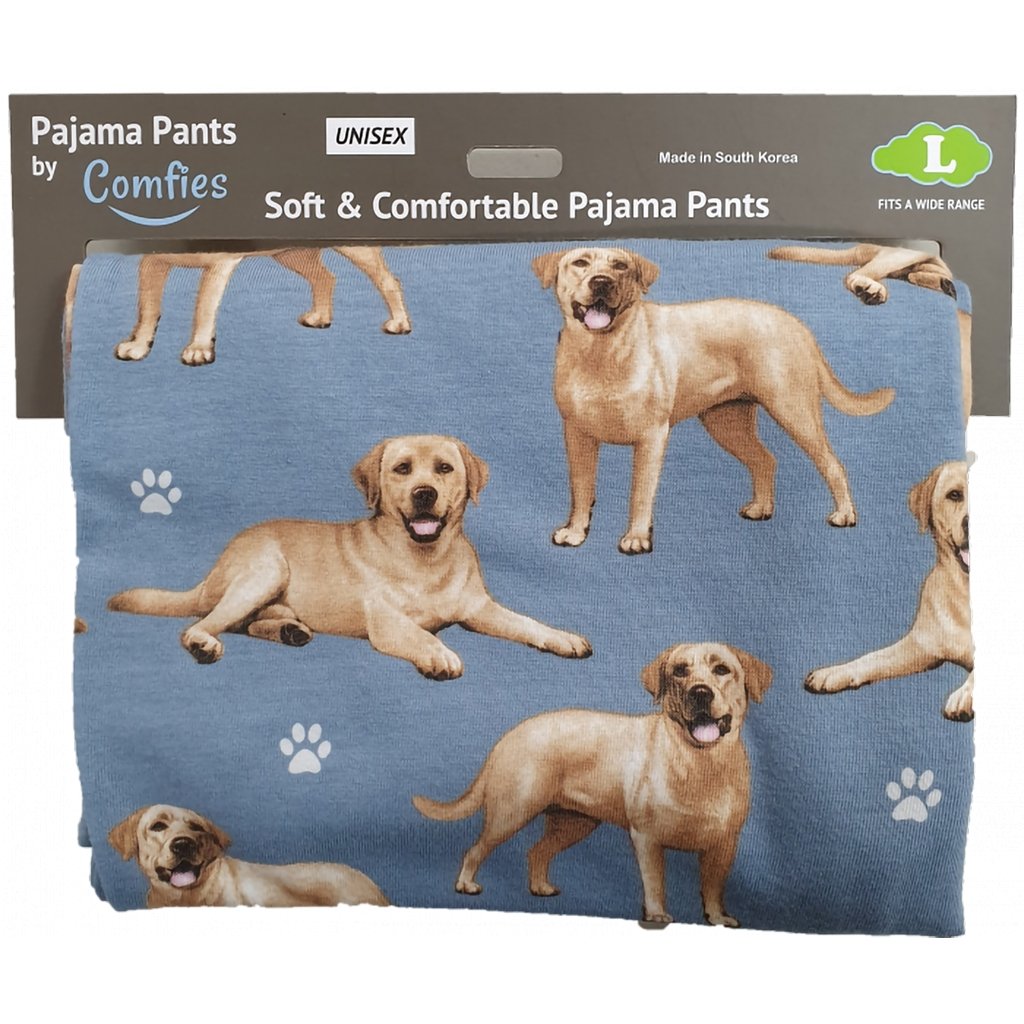 Pet Lover Unisex Pajama Bottoms - Yellow Labrador