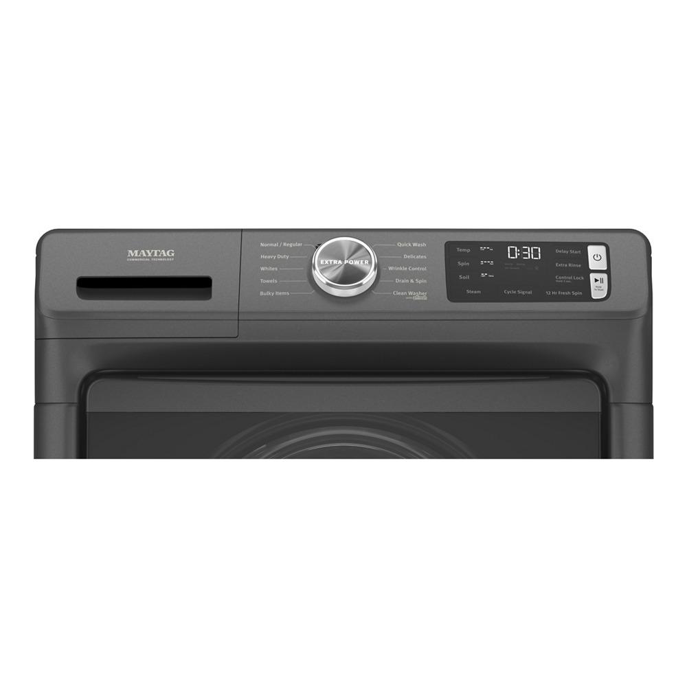 Maytag MHW5630MBK Front Load Washer With Extra Power And 12-Hr Fresh Spin™ Option - 5.2 Cu. Ft.