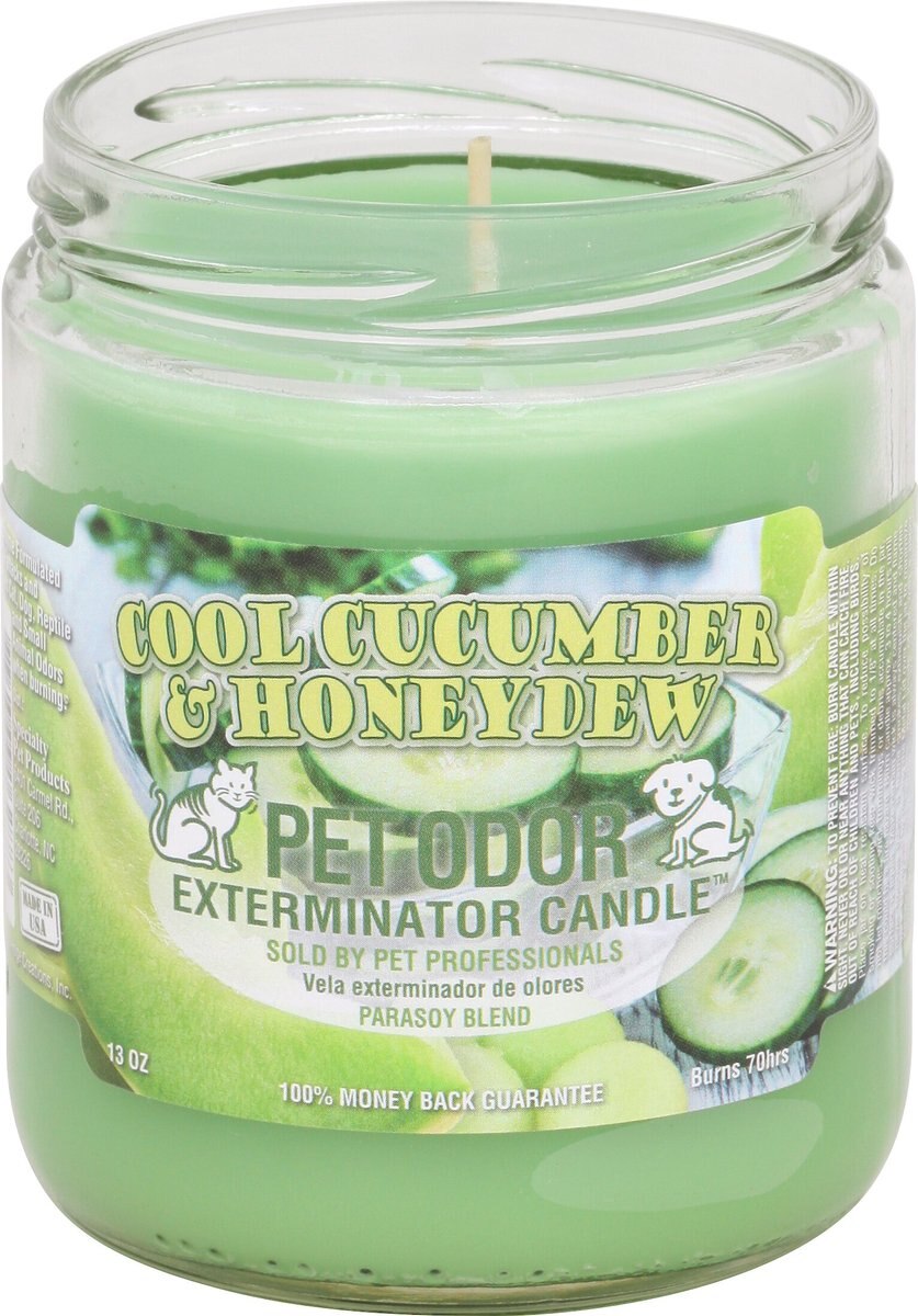 Pet Odor Exterminator Cool Cucumber and Honeydew Candle