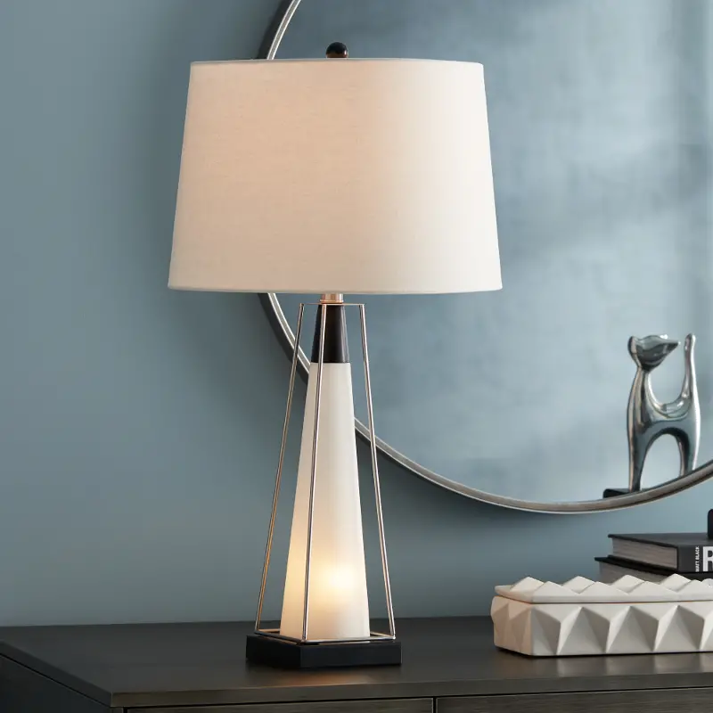 Nina White Table Lamp