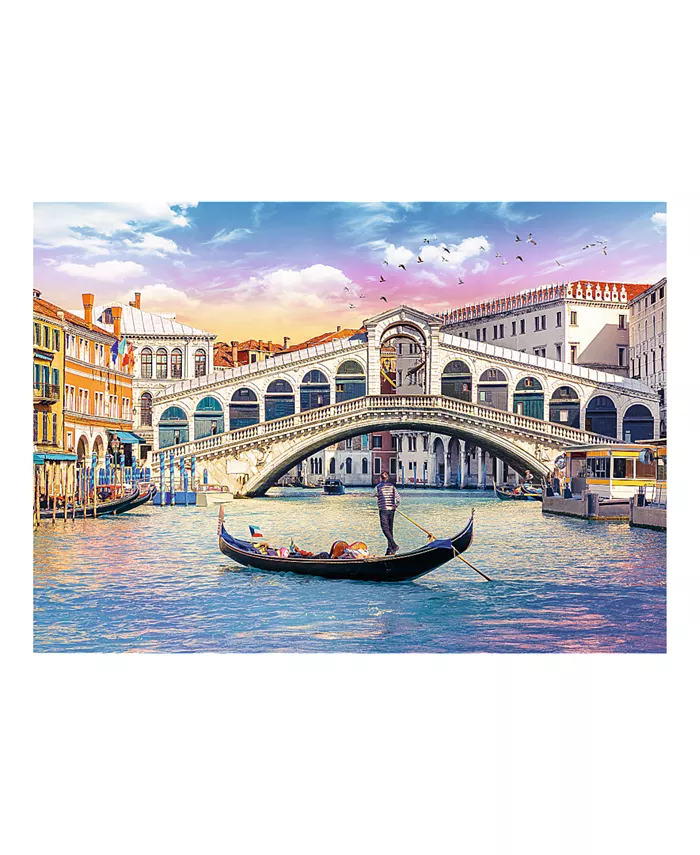 Trefl Red 500 Piece Puzzle - Rialto Bridge Venice