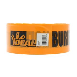 IDEAL 3 in. x 1000 ft. Non-Detect Underground Caution Buried Telephone Line Orange 42-103