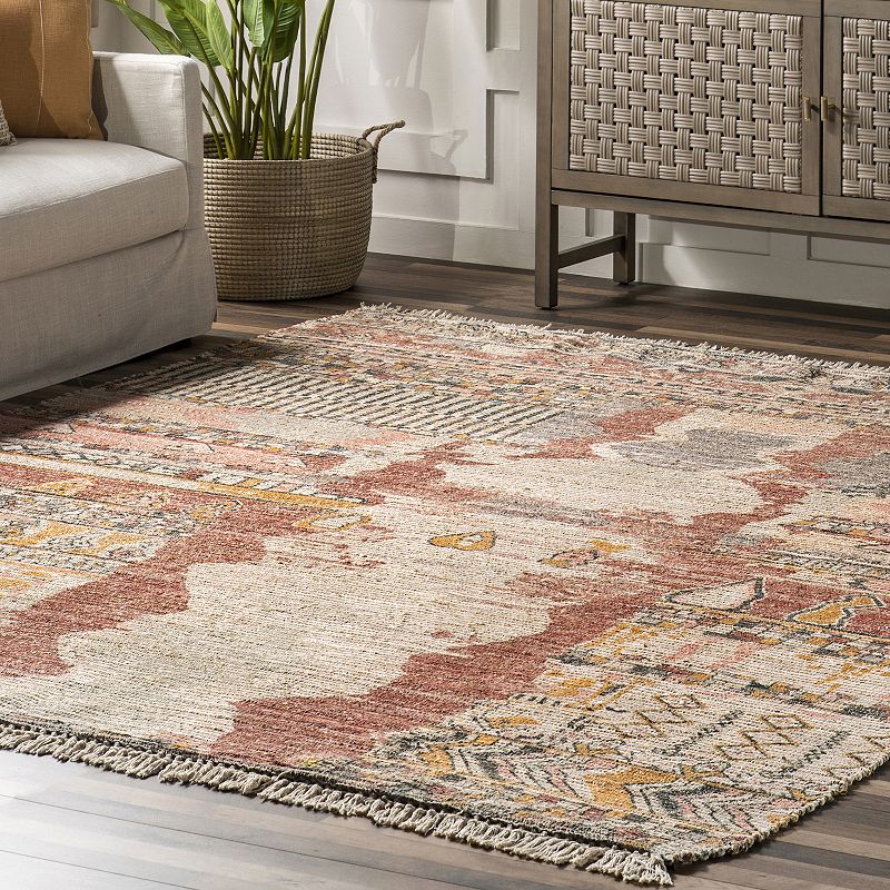 nuLoom Vintage Flatweave Hermina Area Rug