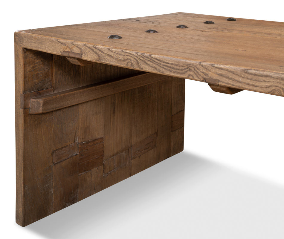 Antique Door Coffee Table Reclaimed Wood   Rustic   Coffee Tables   by Sideboards and Things  Houzz