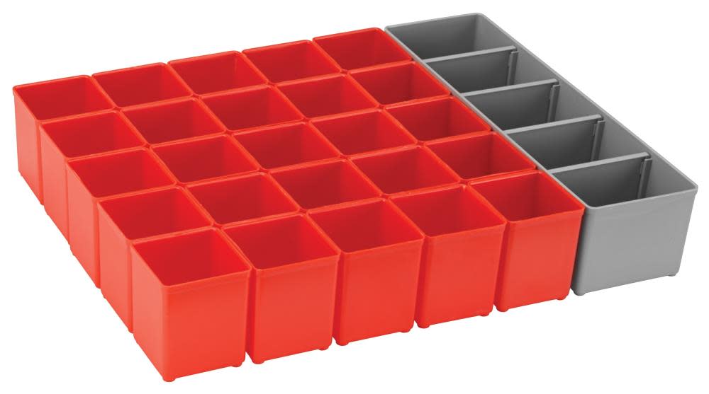 Bosch 26 pc. Organizer Insert Set for L-Boxx System ORG72-RED from Bosch