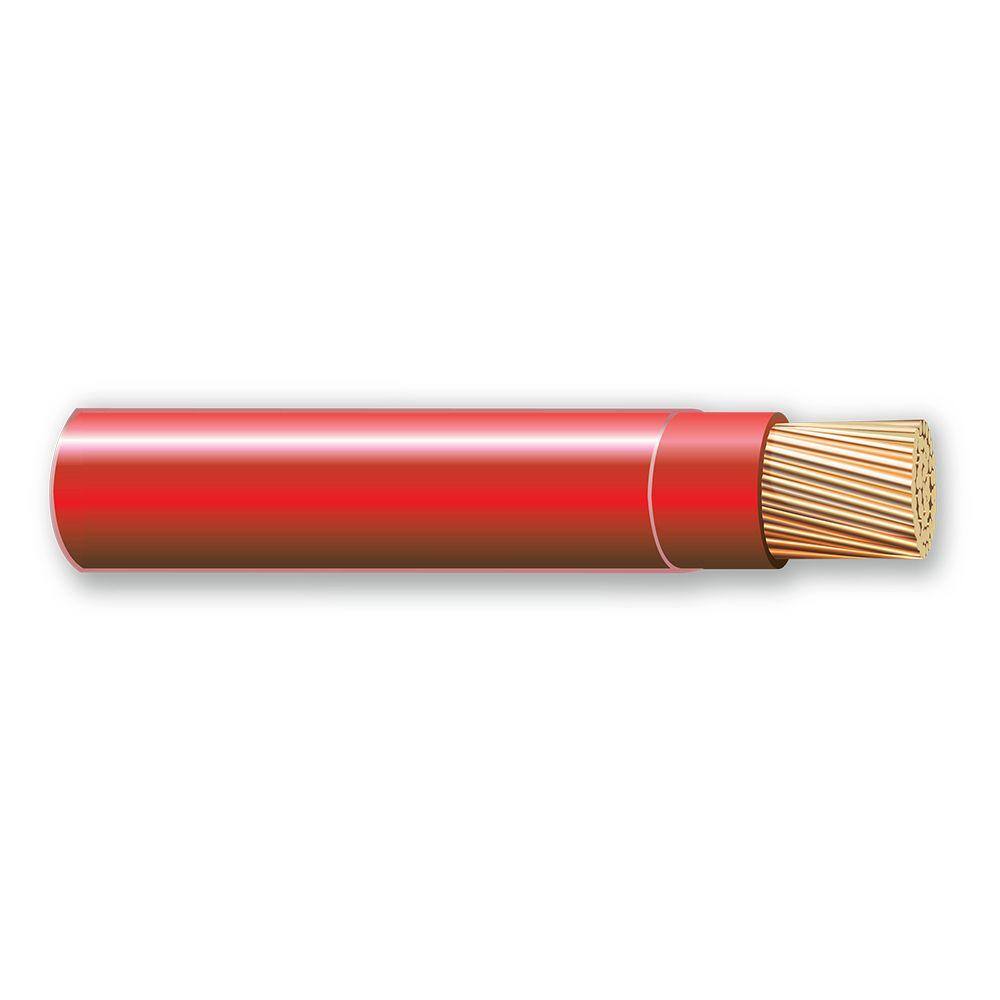 Cerrowire 500 ft. 6 Gauge Red Stranded Copper THHN Wire 112-4203J