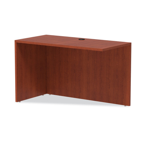 Alera Valencia Series Reversible Return/Bridge Shell， 47.25w x 23.63d x 29.5h， Cherry (VA354824MC)