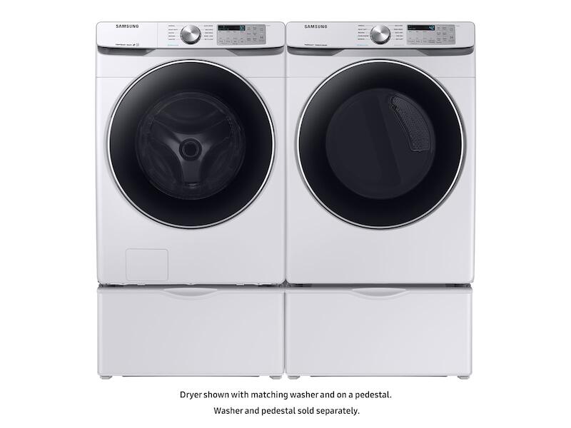 Samsung DVE45T6200W 7.5 Cu. Ft. Electric Dryer With Steam Sanitize+ In White