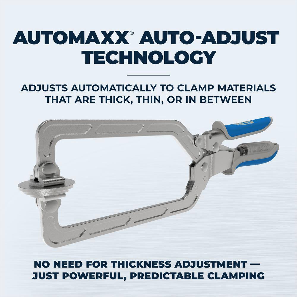 Kreg 6 in. Face Clamp with Automaxx Auto-Adjust Technology KHC6