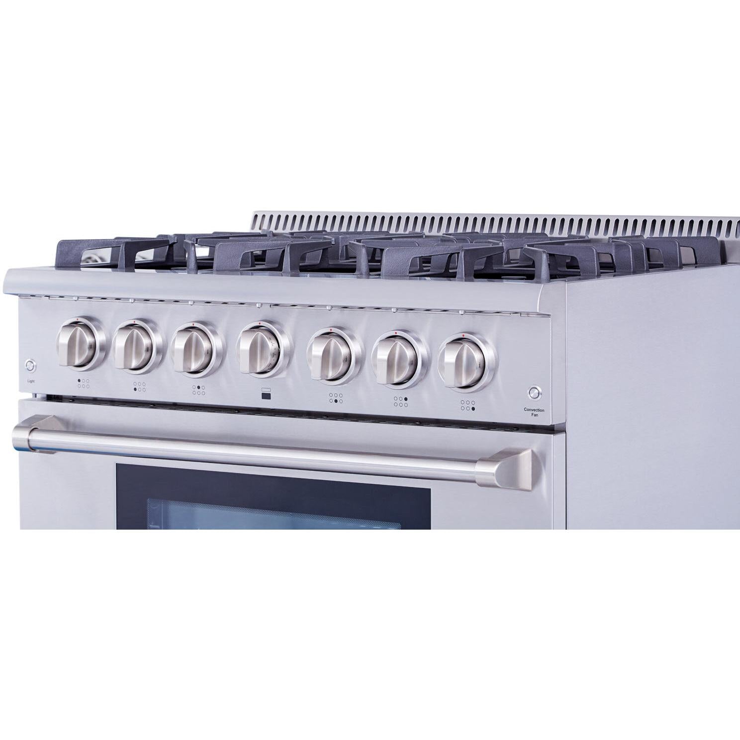 Thor Kitchen 36-inch Freestanding Gas Range HRG3618U