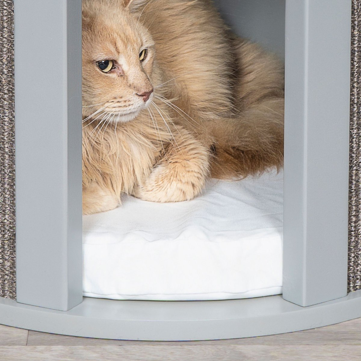 The Refined Feline Purrrrfect Cat Bed and End Table