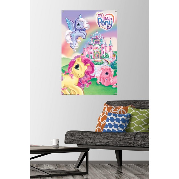 Trends International Hasbro My Little Pony Castle Unframed Wall Poster Prints