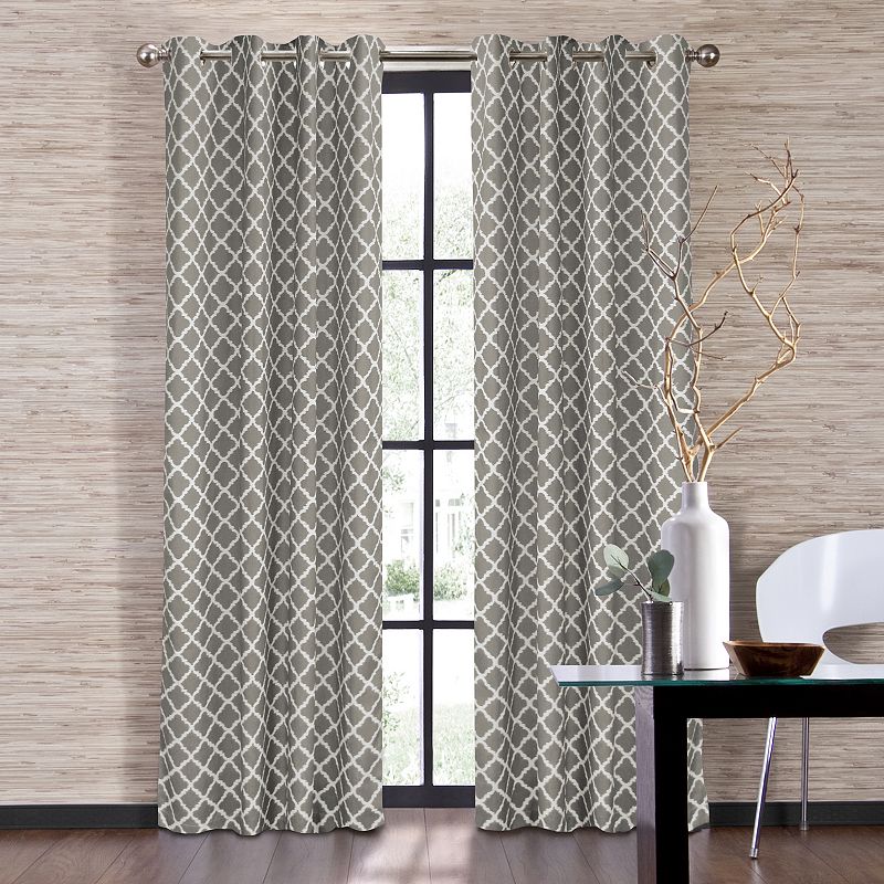 Colordrift 1-Panel Misha Window Curtain