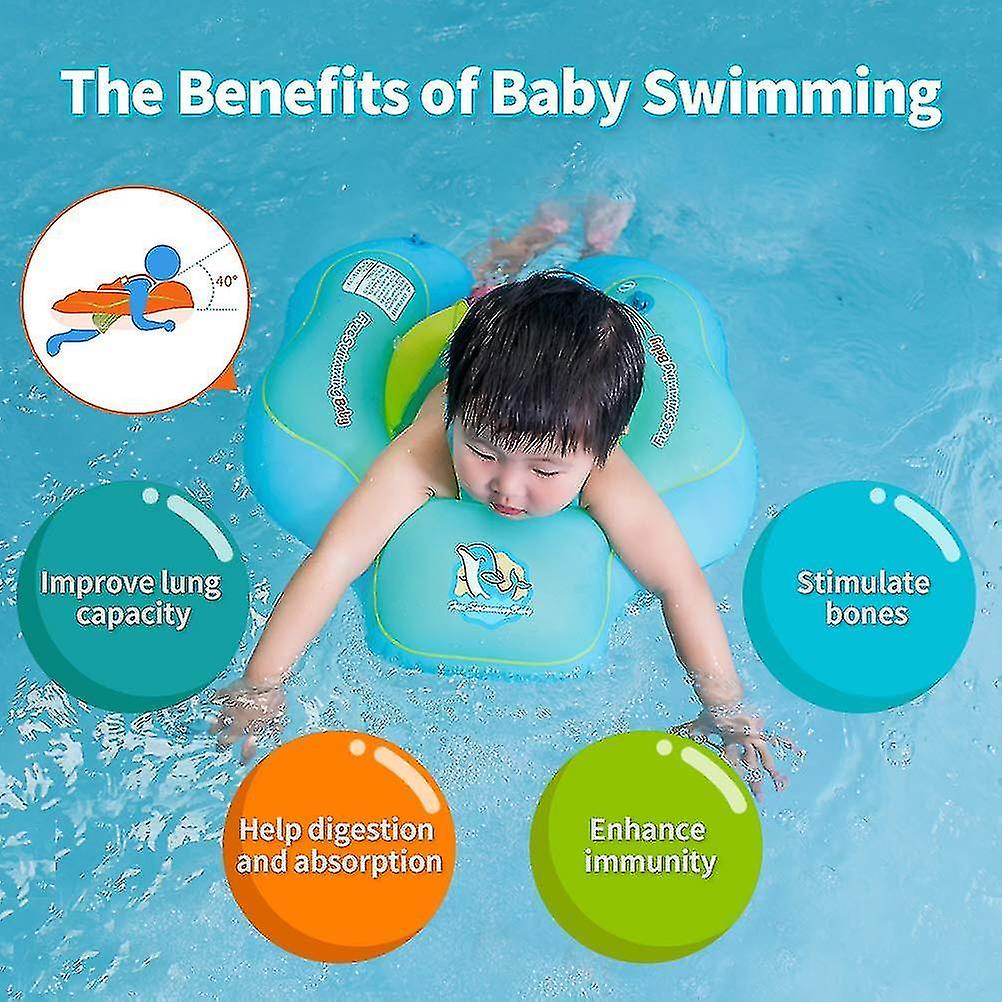 Free Swimming Baby Inflatable Baby Swim Float Children Waist Ring Inflatable Pool Floats Toys Swimming Pool Accessories For The Age Of 3 72 Months