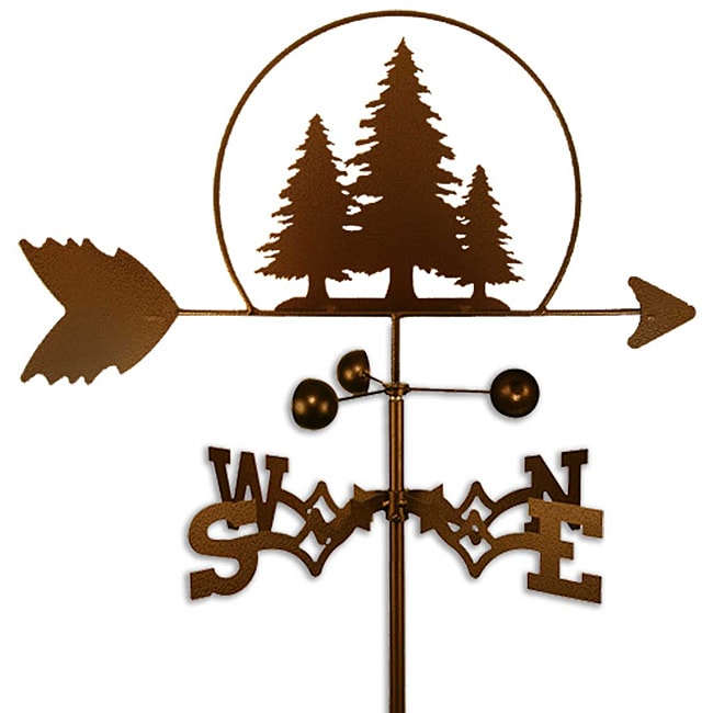 SWEN Products Inc Handmade Pine Trees Weathervane