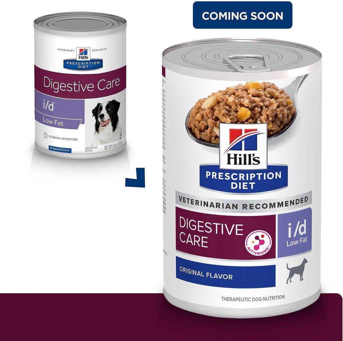 Hill's Prescription Diet i/d Digestive Care Low Fat Original Flavor Pate Wet Dog Food