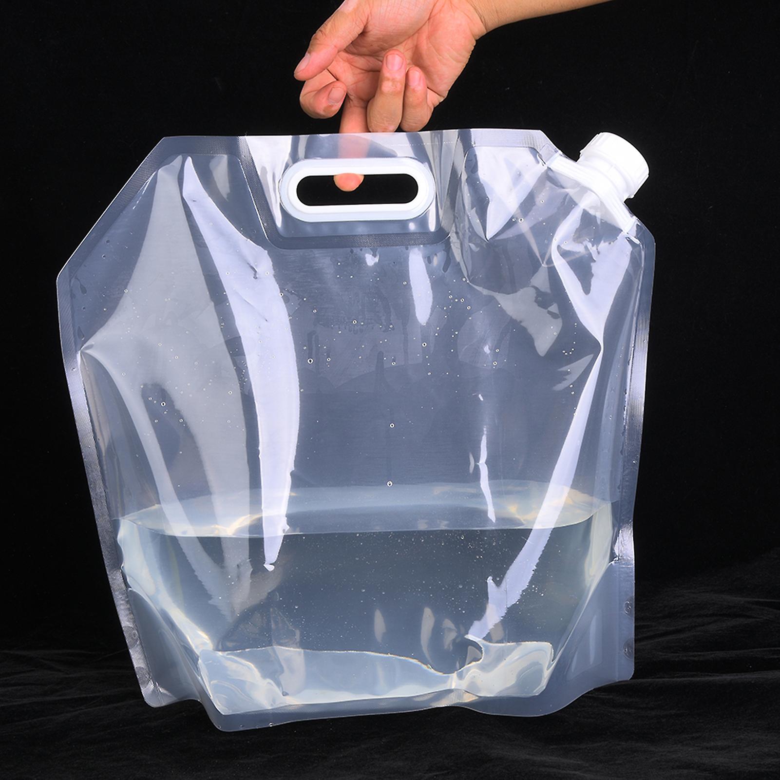 Pvc Outdoor Portable Folding Non-toxic Water Storage Bag For Self-driving Camping Travelling Cycling Mountaineering10l