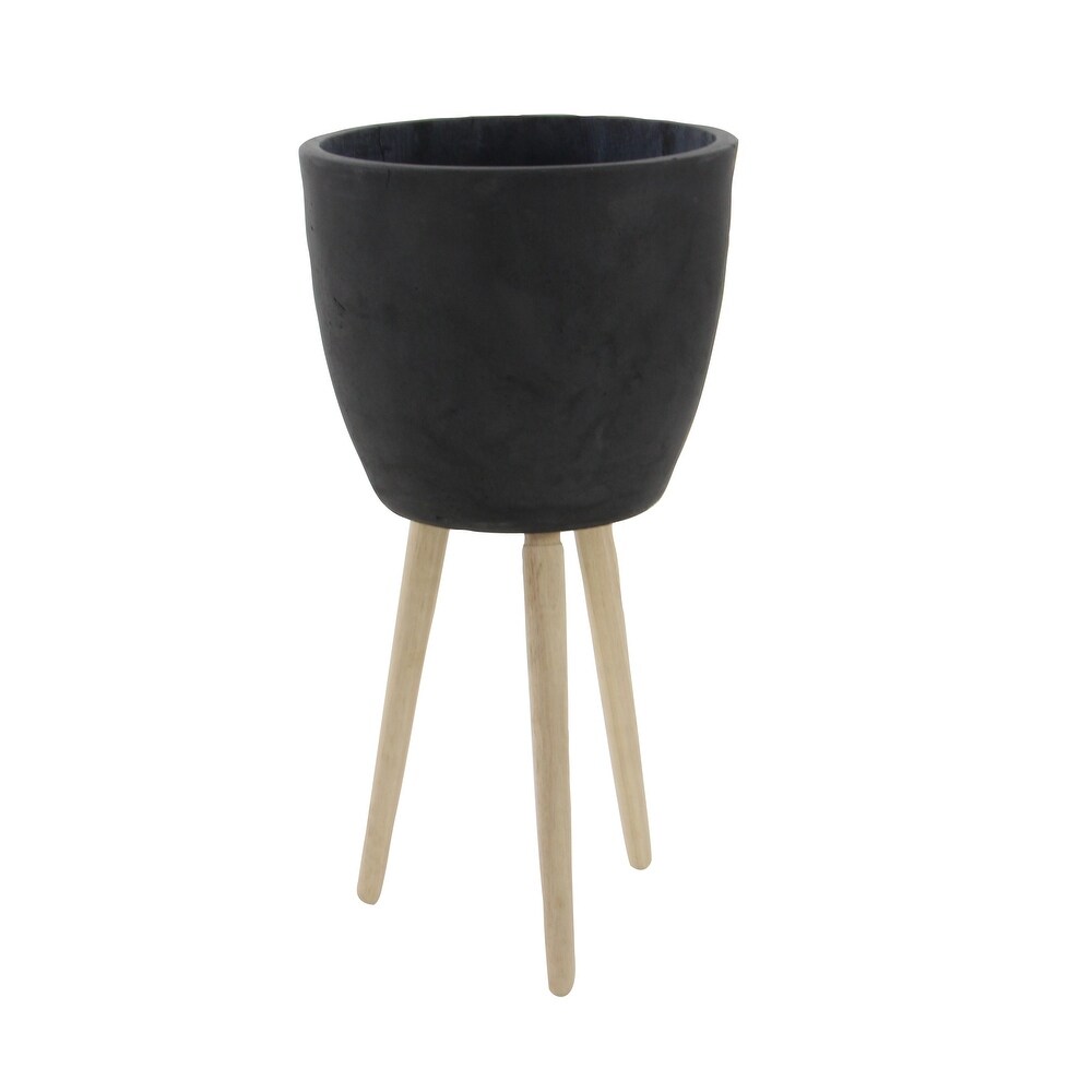 Fiber clay Contemporary Planter