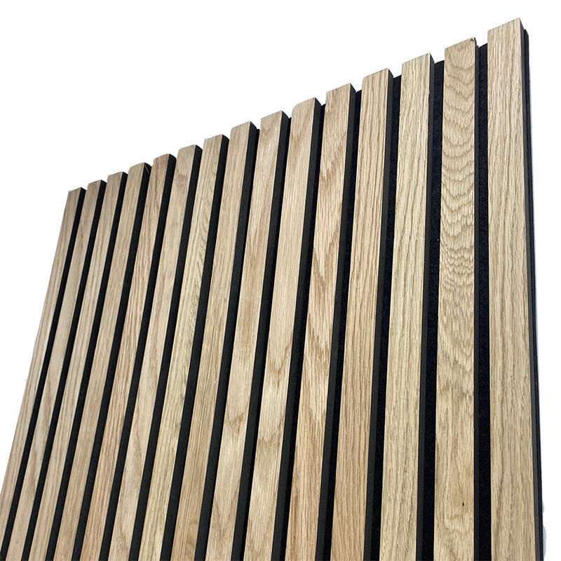 WOODFLEX Flexible Acoustic Wood Slat Wall Panel - Oak Veneer