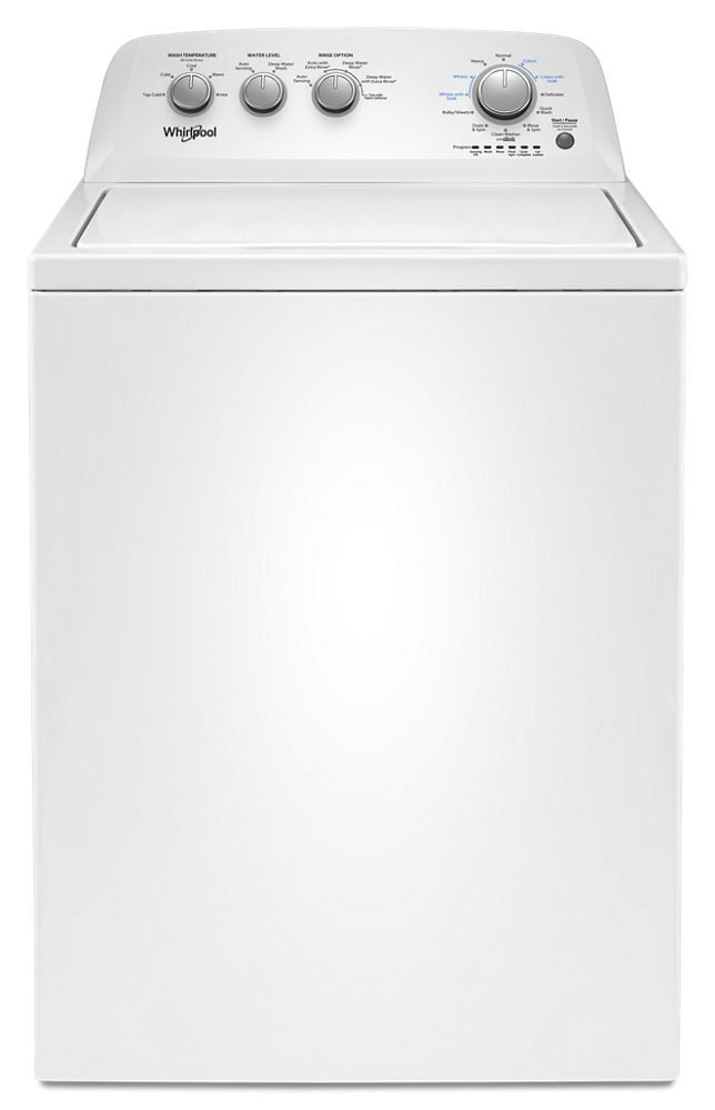 Whirlpool WTW4855HW 3.8 Cu. Ft. Top Load Washer With Soaking Cycles, 12 Cycles