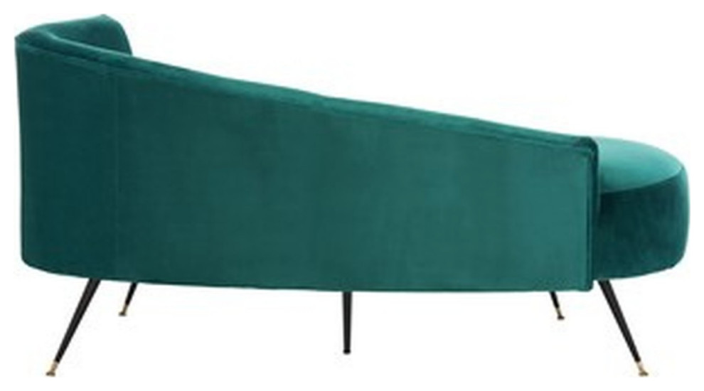 Angie Parisian Settee  Emerald   Midcentury   Loveseats   by Rustic Home Furniture Deco  Houzz