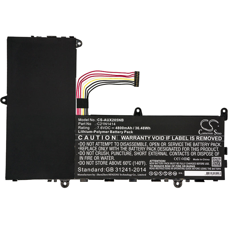 Asus CKSE321D1 EeeBook F205TA EeeBook F205TAFD001 Replacement Battery BatteryClerkcom Laptop and Notebook