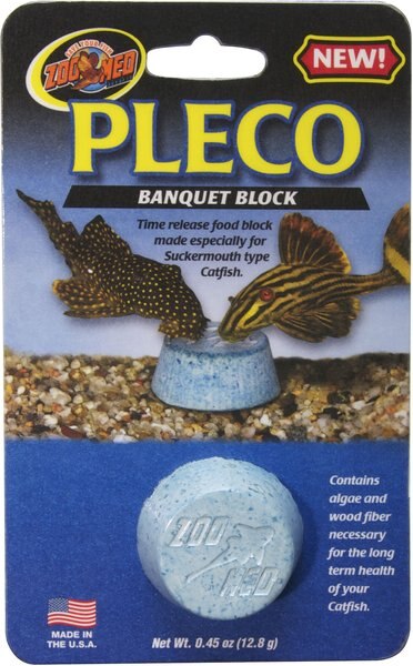 Zoo Med Pleco Banquet Block Fish Food