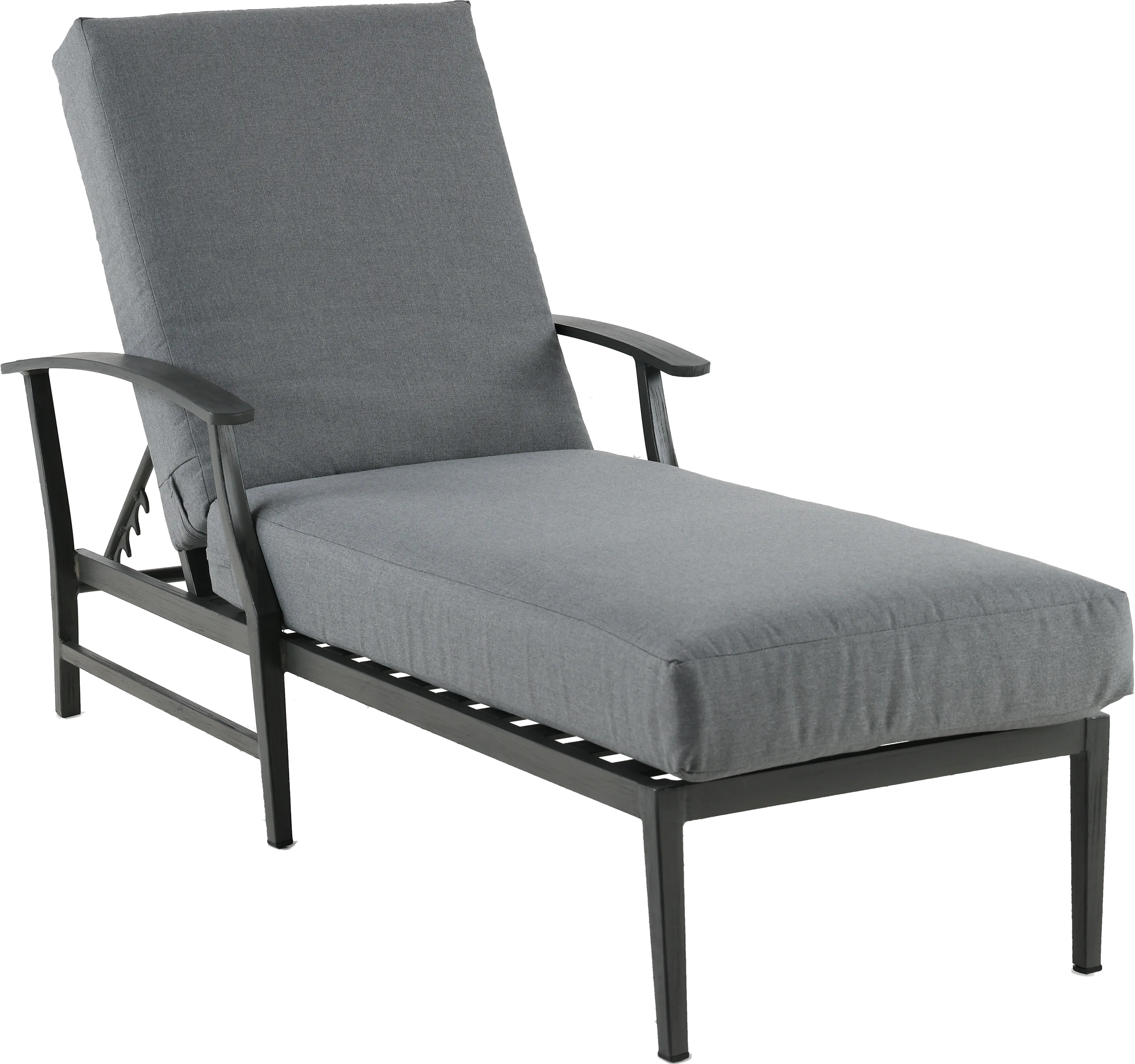 West Lake Gray Patio Chaise Lounge