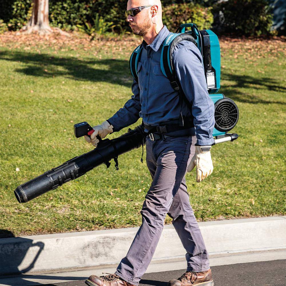 Makita 160 MPH 670 CFM Lithium-Ion 40V max ConnectX Brushless Backpack Leaf Blower (Tool Only) CBU02Z