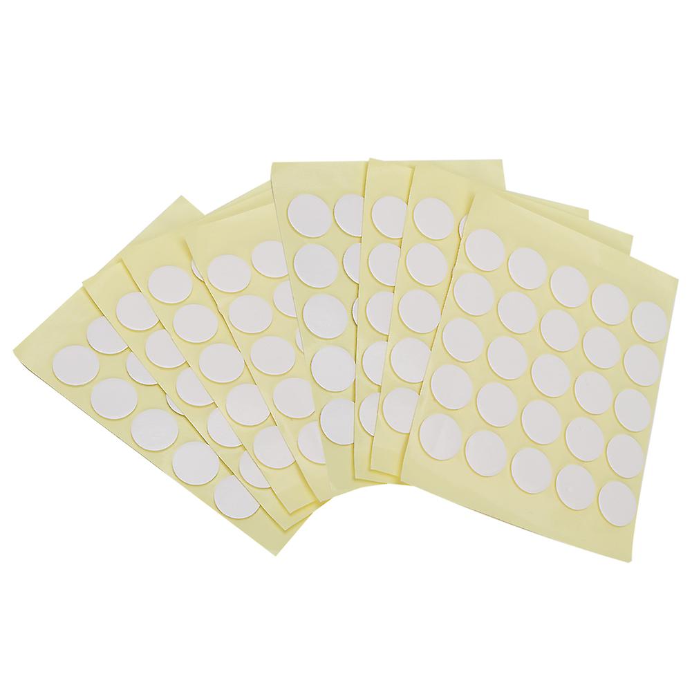 200pcs Transparent Round Double Sided Tape Sticker Strength Adhesive Sticker Nail Art15mm