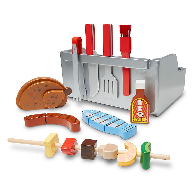 Melissa and Doug 24-pc. Rotisserie and Grill Barbeque Set