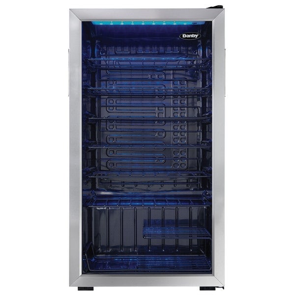 36 Bottle Free-Standing Wine Cooler in Stainless