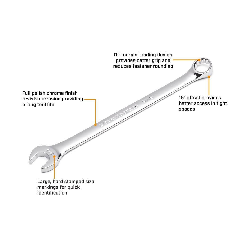 GEARWRENCH Combination Wrench 7/16