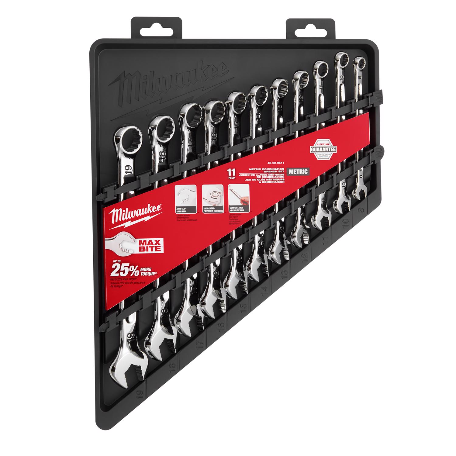 MW Metric Combination Wrench Set 11 pc