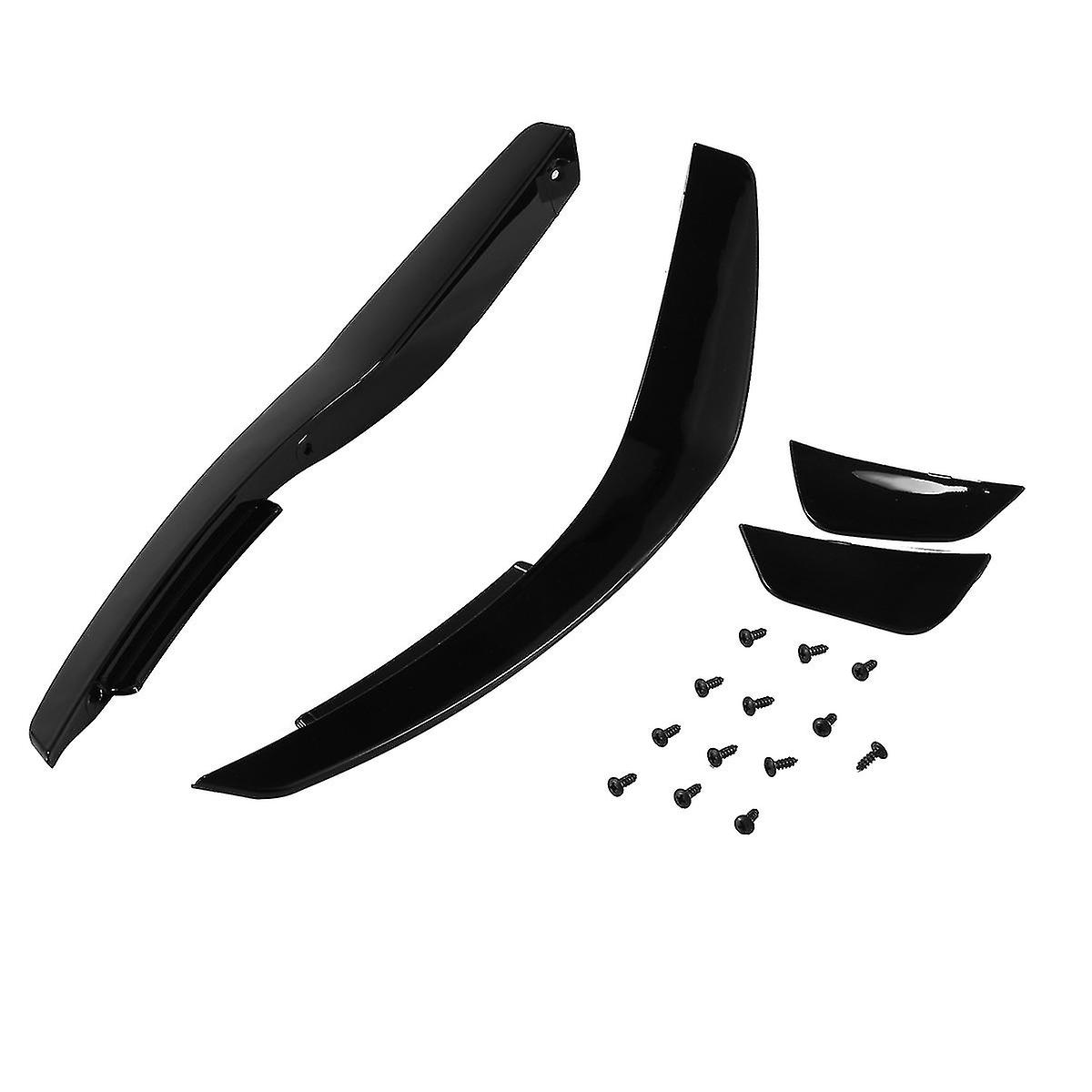 4pc Front Bumper Lip Diffuser Spoiler Scratch Protector Side Splitters For- Cla-class C117 Cla200 2