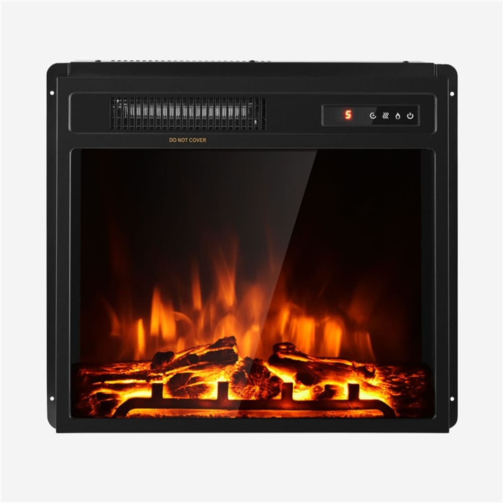 Modern 18 Inch 1500W Adjustment Temperature Electric Fireplace