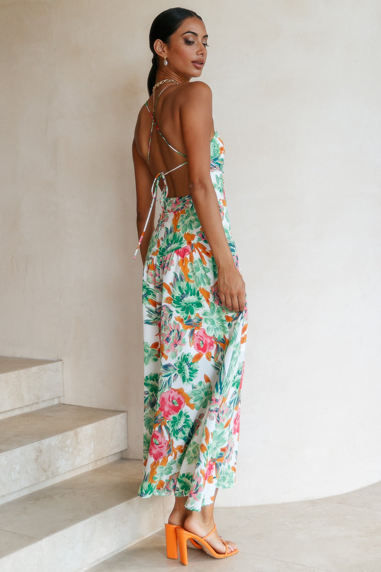 Find Your Paradise Maxi Dress Green