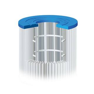 Summer Waves 3.11 in. Replacement Type I Pool and Spa Filter Cartridge (4-Pack) 2 x P57100402