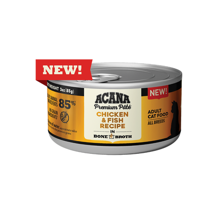 ACANA Premium Pate Chicken and Fish Recipe Canned Cat Food