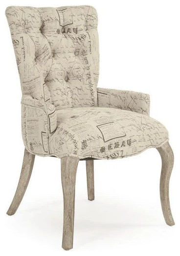 Chiara Tufted Side Chair   Farmhouse   Dining Chairs   by Rustic Home Furniture Deco  Houzz