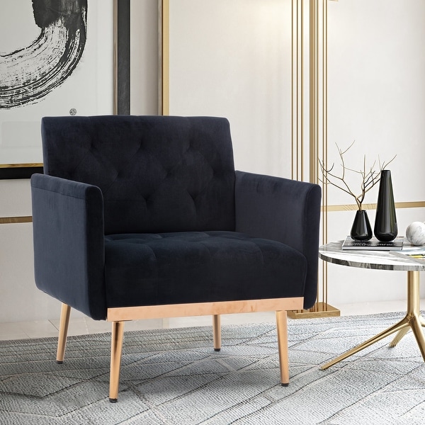 Living Room Modern Velvet Accent Chair