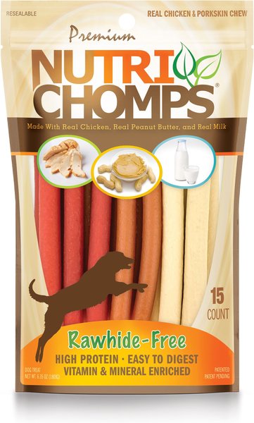 Nutri Chomps Assorted Flavor Mini Stick Dog Treats