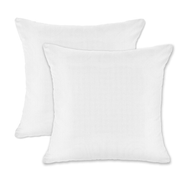 19” Square Outdoor/Indoor Zippered Pillow Cover， (set of 2) By Austin Horn Classics