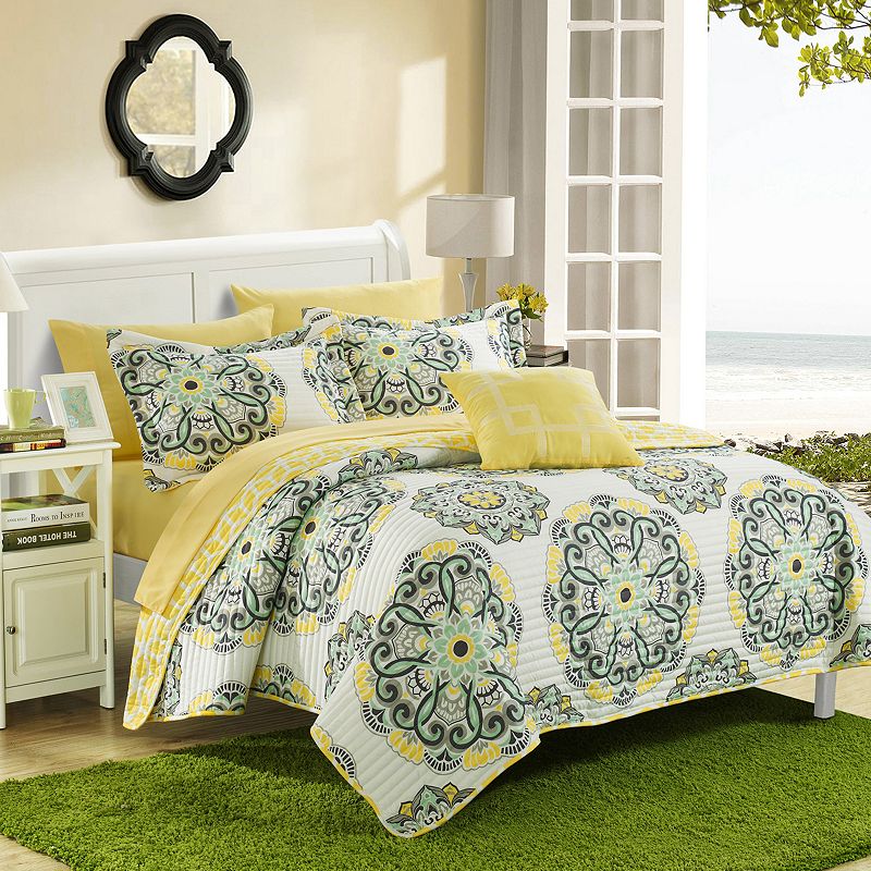 Chic Home Madrid Quilt Set