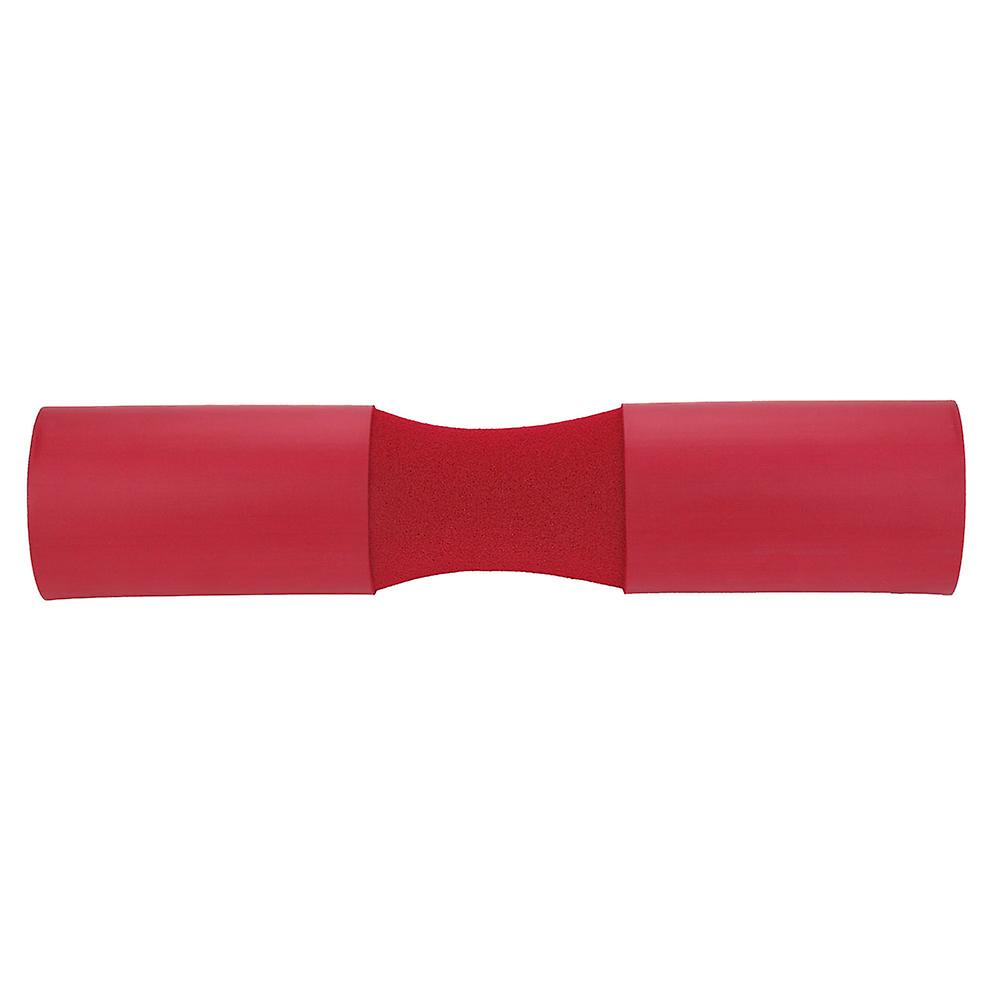 Barbell Squat Pad Neck Shoulder Protective Weight Lifting Protector (red)