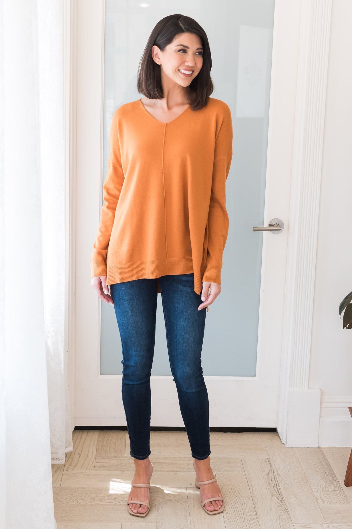 Harvest Season Modest Sweater