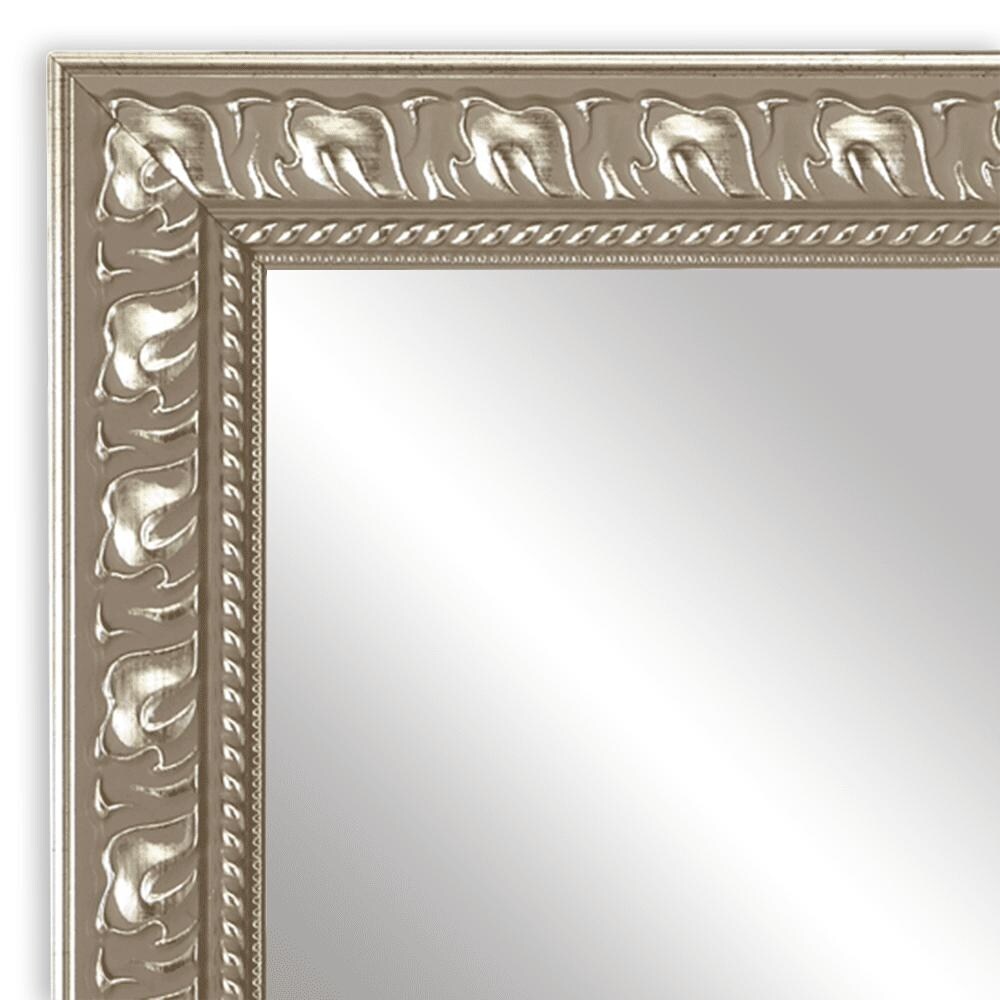 Hillsborough Nickel Framed Wall Mirror